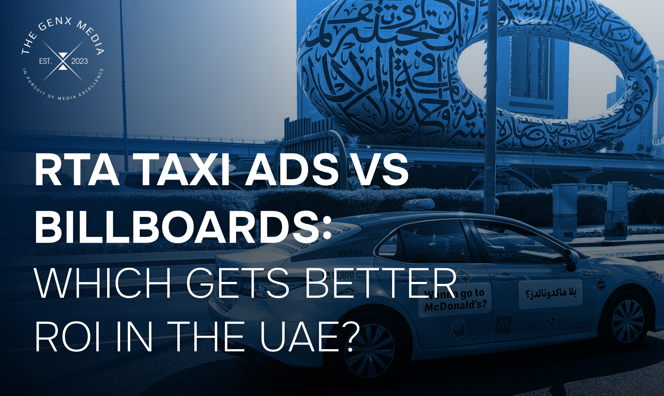 RTA taxi advertising vs billboards